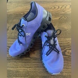 On Cloud X 3 AD Blueberry & Black Running Shoe
